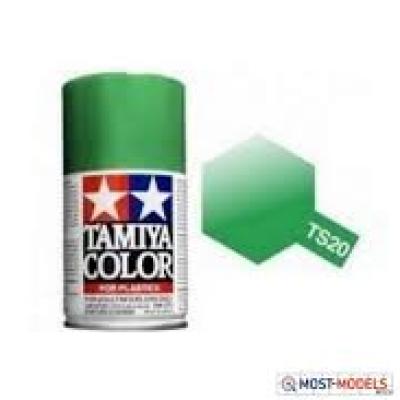 Tamiya 85020 Tamiya Color Spray TS-20 Metallic Green