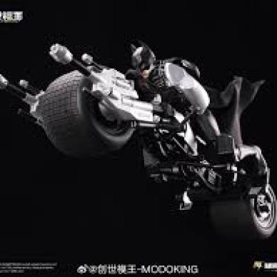 創世模王 1/12 黑暗騎士 蝙蝠俠 蝙蝠機車