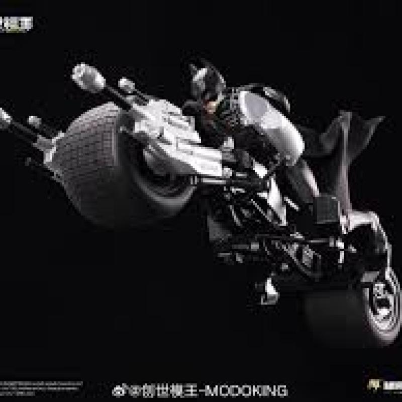 創世模王 1/12 黑暗騎士 蝙蝠俠 蝙蝠機車