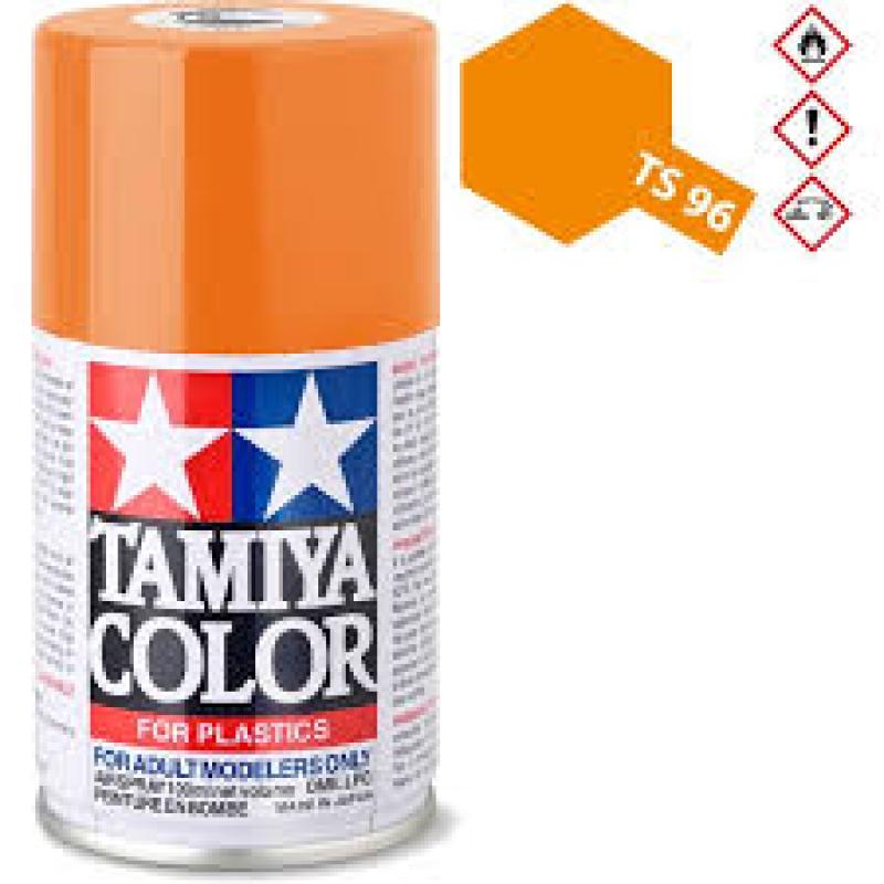 Tamiya 85096 Tamiya Color Spray TS-96 Fluorescent Orange