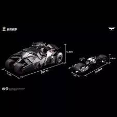 創世模王 The Batman 1/12 蝙蝠戰車&蝙蝠摩托