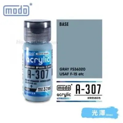 modo Acrylic Water Based Model Paint - A-307 Gray FS36320 32ml