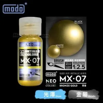 摩多modo金屬成色系列 油性 模型油 - MX-07 NEO 青金 30ml