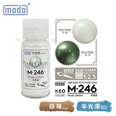 摩多modo 珍珠色 油性 模型油 - M-246 NEO 珍珠綠 30ml