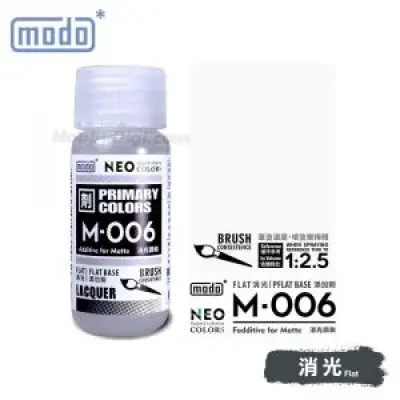 摩多modo基本色 油性 模型油 - M-006 NEO 消光添加劑 30ml