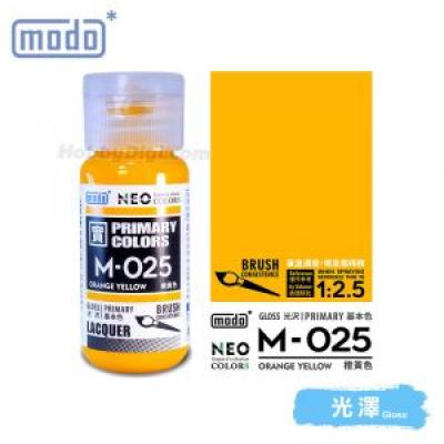 摩多modo基本色 油性 模型油 - M-025 NEO 橙黃 30ml