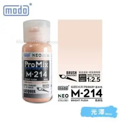 摩多modo ProMix 油性 模型油 -M-214 NEO 亮膚色 30ml