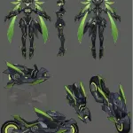 大漫匠/核金重构ANIMESTER 孙尚香 末日机甲THE DOOM MECHA 王者荣耀