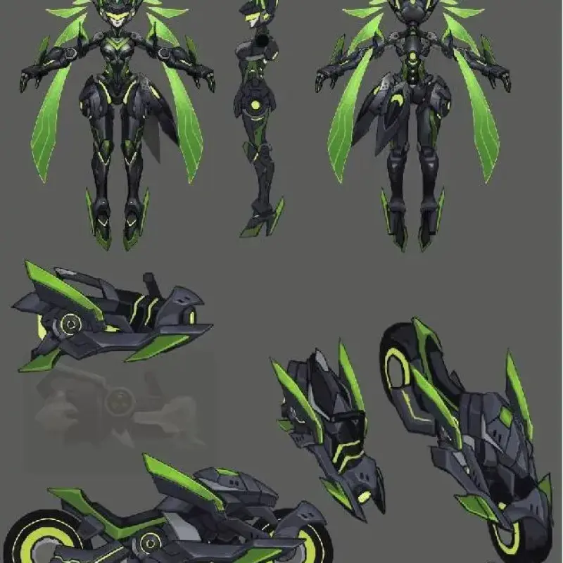 大漫匠/核金重构ANIMESTER 孙尚香 末日机甲THE DOOM MECHA 王者荣耀