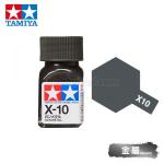 Tamiya 80010 Tamiya Color Enamel Paint X-10 Gun Metal 10ml