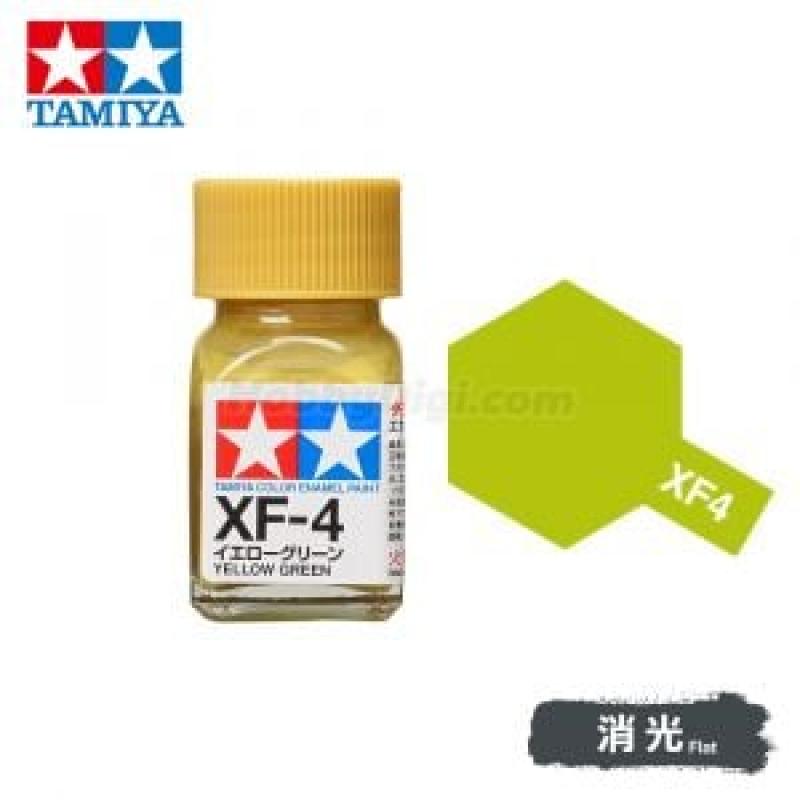Tamiya 80304 Tamiya Color Enamel Paint XF-4 Yellow Green 10ml