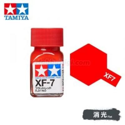 Tamiya 80307 Tamiya Color Enamel Paint XF-7 Flat Red 10ml