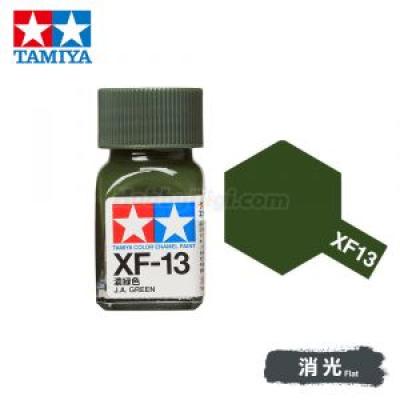 Tamiya 80313 Tamiya Color Enamel Paint XF-13 J.A. Green 10ml
