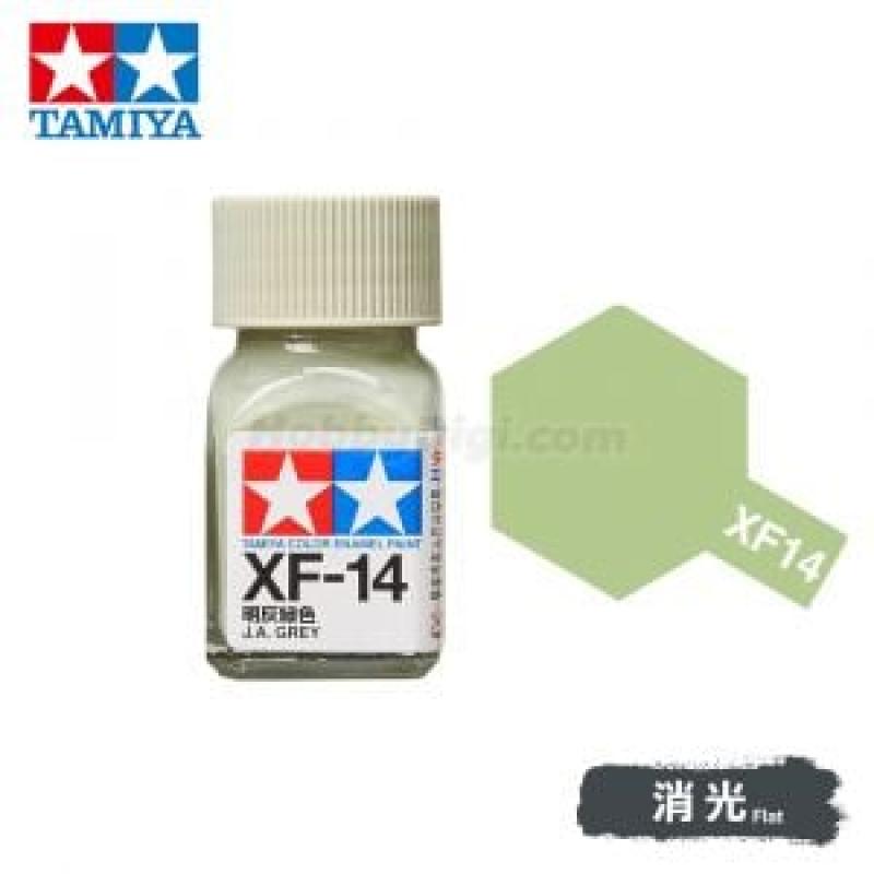 Tamiya 80314 Tamiya Color Enamel Paint XF-14 J.A. Grey 10ml