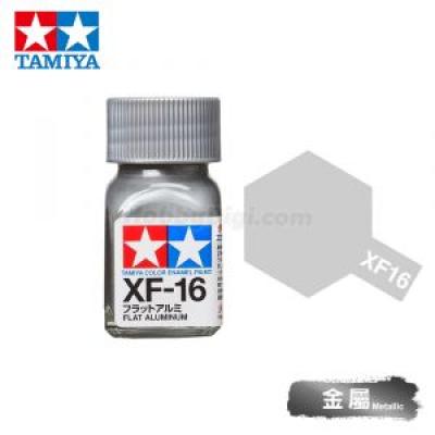 Tamiya 80316 Tamiya Color Enamel Paint XF-16 Flat Aluminum 10ml