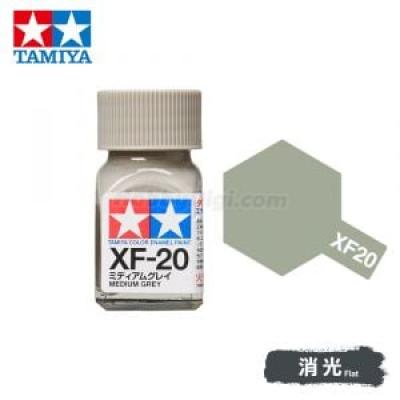 Tamiya 80320 Tamiya Color Enamel Paint XF-20 Medium Grey 10ml