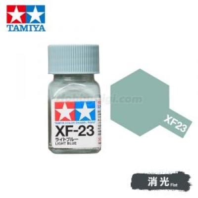 Tamiya 80323 Tamiya Color Enamel Paint XF-23 Light Blue 10ml
