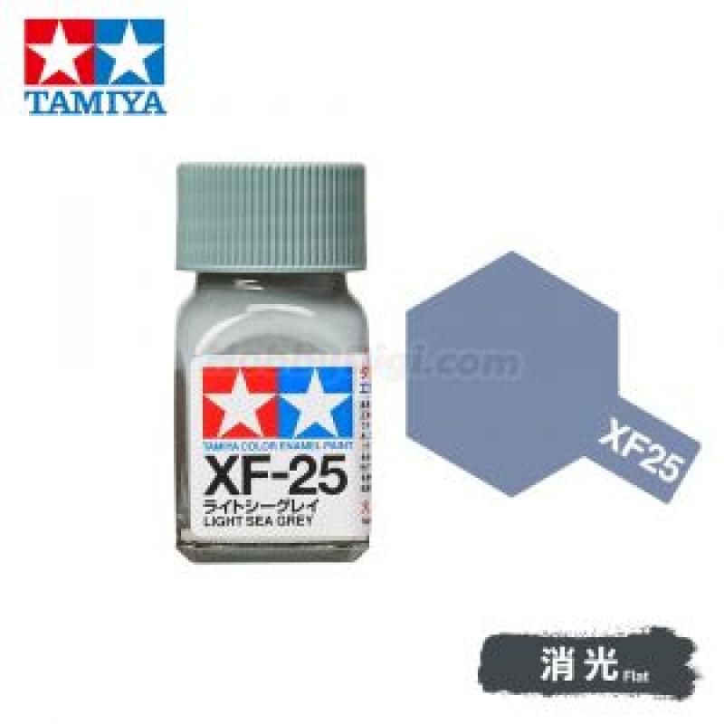 Tamiya 80325 Tamiya Color Enamel Paint XF-25 Light Sea Grey 10ml