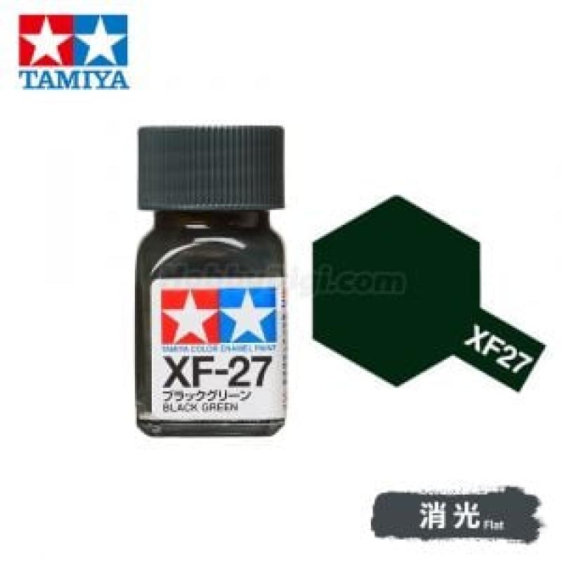 Tamiya 80327 Tamiya Color Enamel Paint XF-27 Black Green 10ml