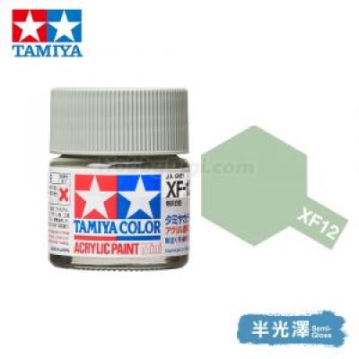 Tamiya 81712 Tamiya Color Acrylic Paint Mini XF-12 J.N. Grey 10ml