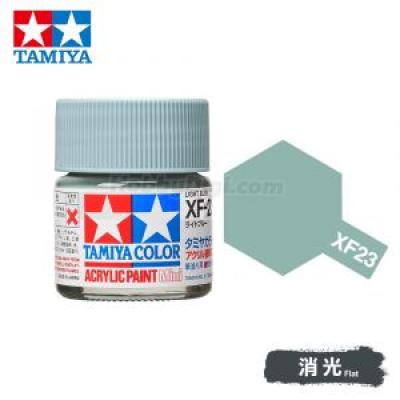 Tamiya 81723 Tamiya Color Acrylic Paint Mini XF-23 Light Blue 10ml