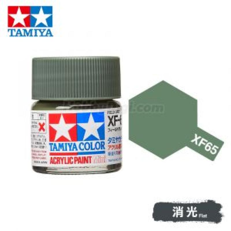 Tamiya 81765 Tamiya Color Acrylic Paint Mini XF-65 Field Grey 10ml