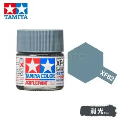 Tamiya 81782 Tamiya Color Acrylic Paint Mini XF-82 Ocean Grey 2 (RAF) 10ml
