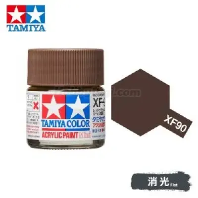 Tamiya 81790 Tamiya Color Acrylic Paint Mini XF-90 Red brown 2 10ml