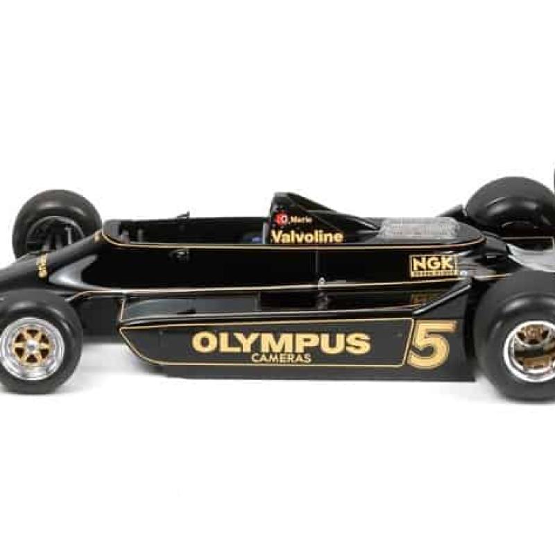Tamiya 1/20 Lotus 79 F1 Racing Model | 1978 Black Gold War God