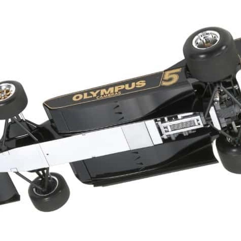Tamiya 1/20 Lotus 79 F1 Racing Model | 1978 Black Gold War God