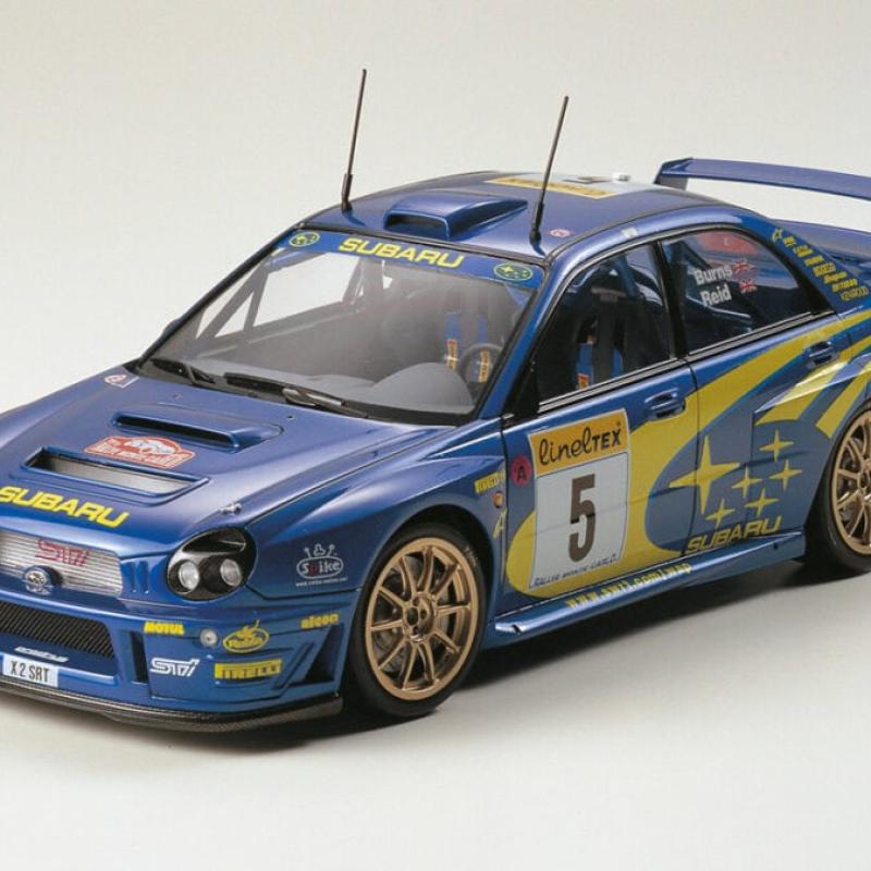 田宮1/24斯巴魯Impreza WRC 2001模型