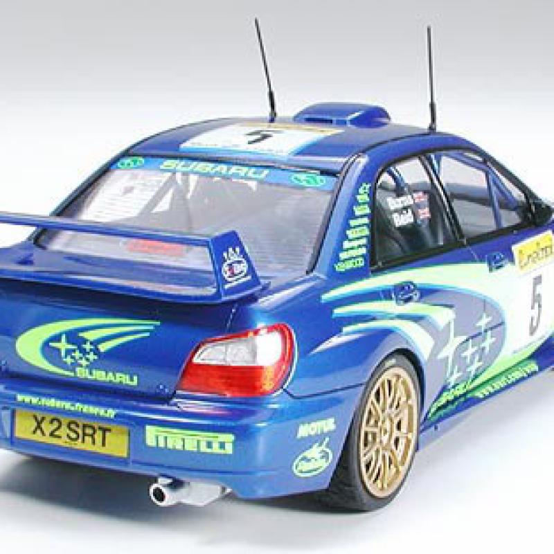 田宮1/24斯巴魯Impreza WRC 2001模型