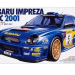 田宮1/24斯巴魯Impreza WRC 2001模型