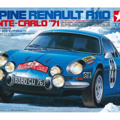 Tamiya 1/24 Alpine Renault A110 1971 Monte Carlo Rally
