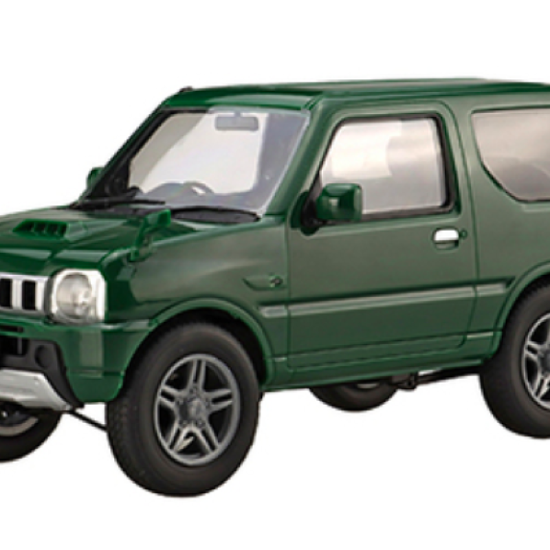 Suzuki Jimny JB23 Land Venture Cool Khaki Pearl Green Mini Off-Road Vehicle Model