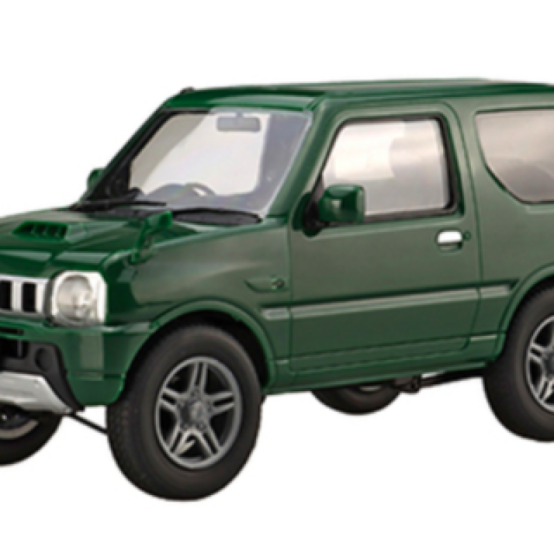 Suzuki Jimny JB23 Land Venture Cool Khaki Pearl Green Mini Off-Road Vehicle Model