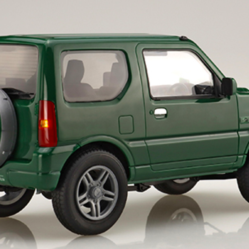 Suzuki Jimny JB23 Land Venture Cool Khaki Pearl Green Mini Off-Road Vehicle Model