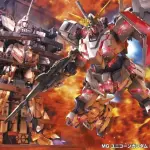 Bandai MG 1/100 獨角獸高達 銀幕造型盒繪 特別版
