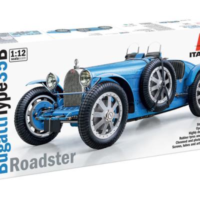 Italeri 4713S 1/12 Bugatti 35B Roadster 高細節拼裝模型