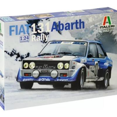 Italeri 1/24 Fiat 131 Abarth 拉力賽車模型套裝