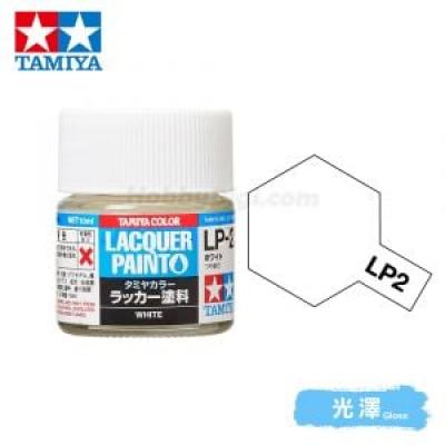 Tamiya 82102 Tamiya Color Lacquer Paint LP-02 White 10ml