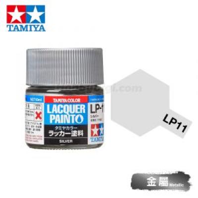 Tamiya 82111 Tamiya Color Lacquer Paint LP-11 Sliver 10ml