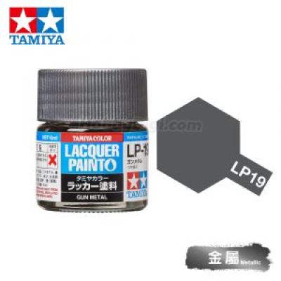 Tamiya 82119 Tamiya Color Lacquer Paint LP-19 Gun Metal 10ml
