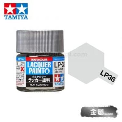 Tamiya 82138 Tamiya Color Lacquer Paint LP-38 Flat Aluminum 10ml