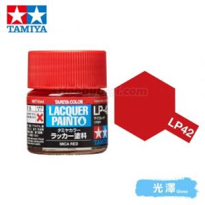 Tamiya 82142 Tamiya Color Lacquer Paint LP-42 Mica Red 10ml