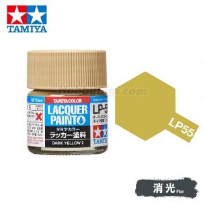Tamiya 82155 Tamiya Color Lacquer Paint LP-55 Dark Yellow 2 10ml