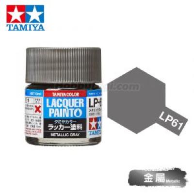 Tamiya 82161 Tamiya Color Lacquer Paint LP-61 Metallic Grey 10ml