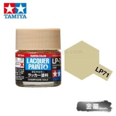 Tamiya 82171 Tamiya Color Lacquer Paint LP-71 Champagne Gold 10ml